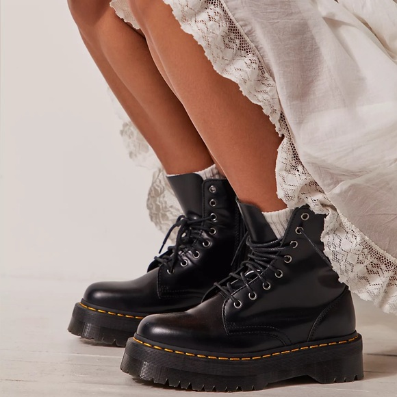 Dr. Martens Shoes - Dr. Martens Jadon Lace-Up Boots Size 8